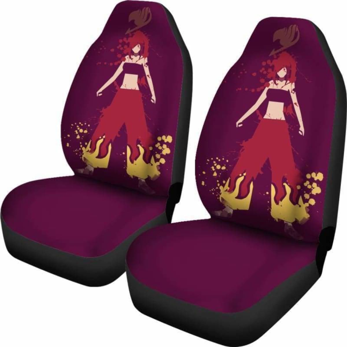 Erza Fairy Tail Car Seat Covers Universal Fit 051312