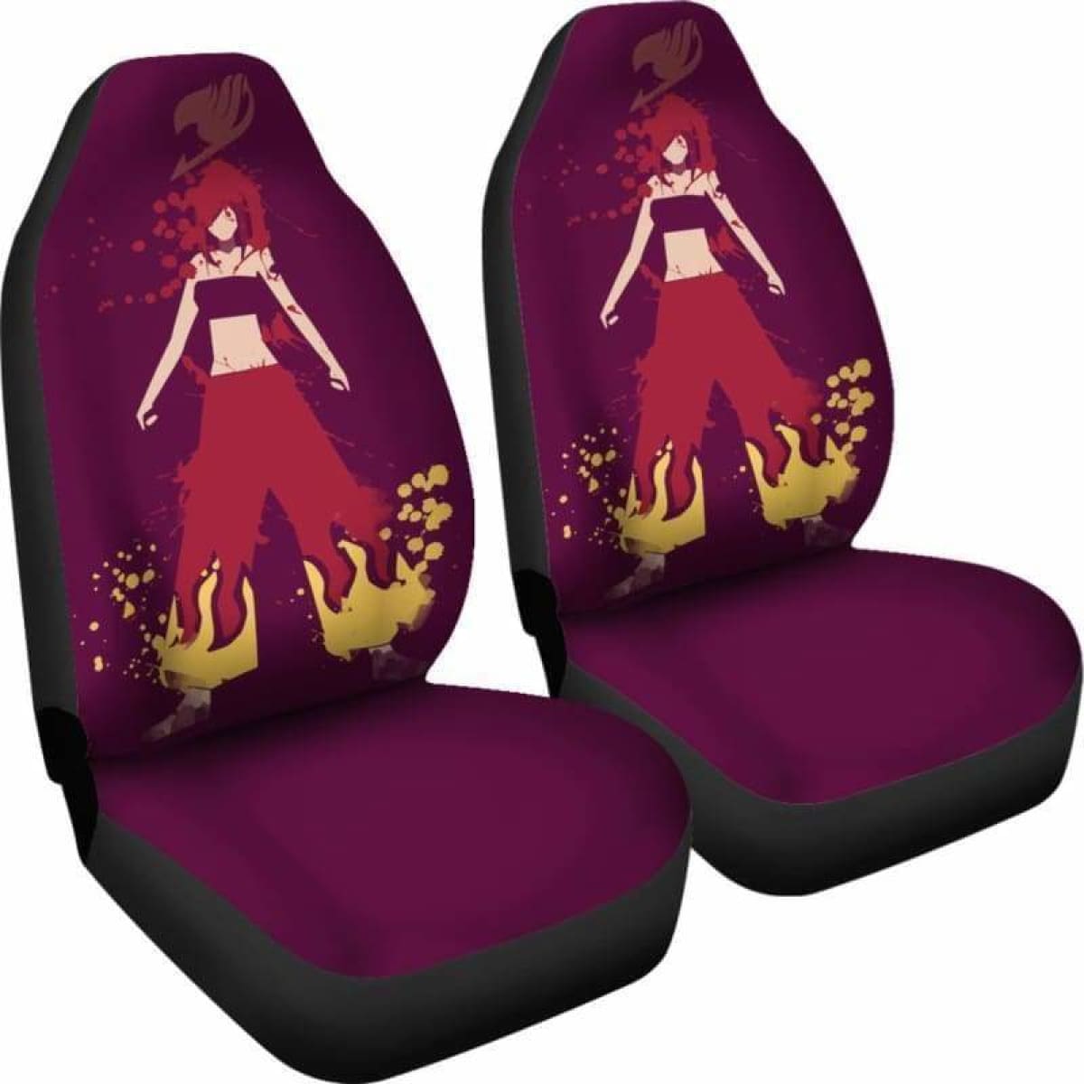 Erza Fairy Tail Car Seat Covers Universal Fit 051312