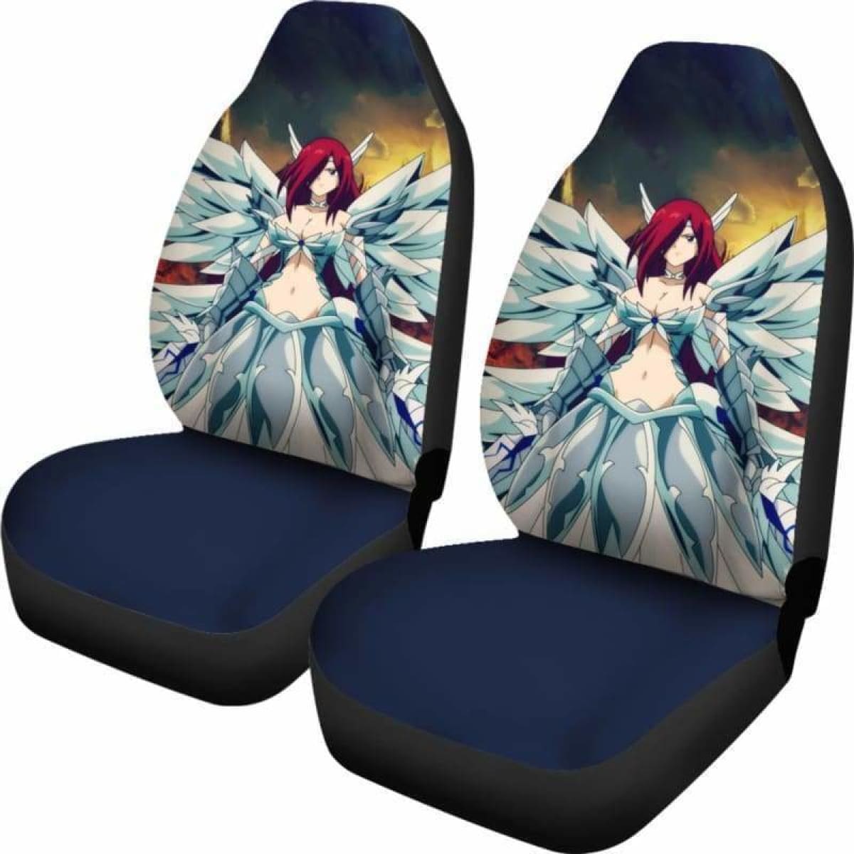 Erza Fairy Tail Car Seat Covers Universal Fit 051312