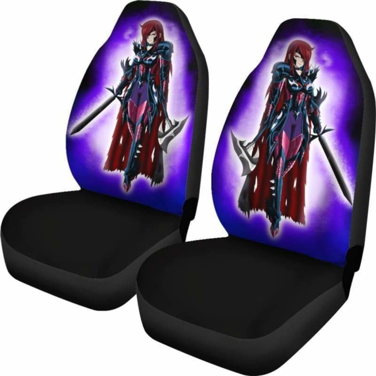 Erza Scalet Fairy Tail Car Seat Covers Universal Fit 051312