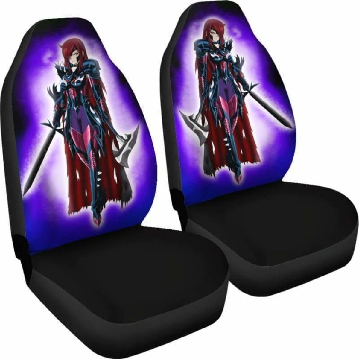 Erza Scalet Fairy Tail Car Seat Covers Universal Fit 051312