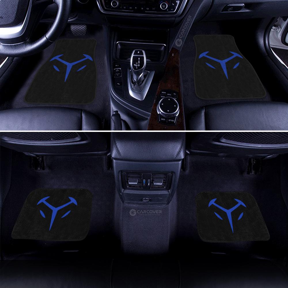 Esdeath Akame Ga Kill Car Floor Mats Custom Anime Car Interior Accessories