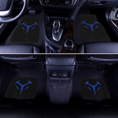 Esdeath Akame Ga Kill Car Floor Mats Custom Anime Car Interior Accessories