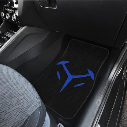 Esdeath Akame Ga Kill Car Floor Mats Custom Anime Car Interior Accessories