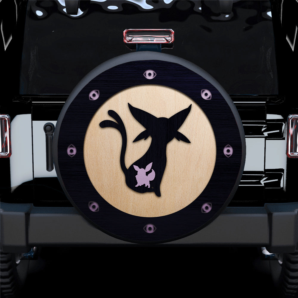 Espeon Eevee Evolution Jeep Car Spare Tire Cover