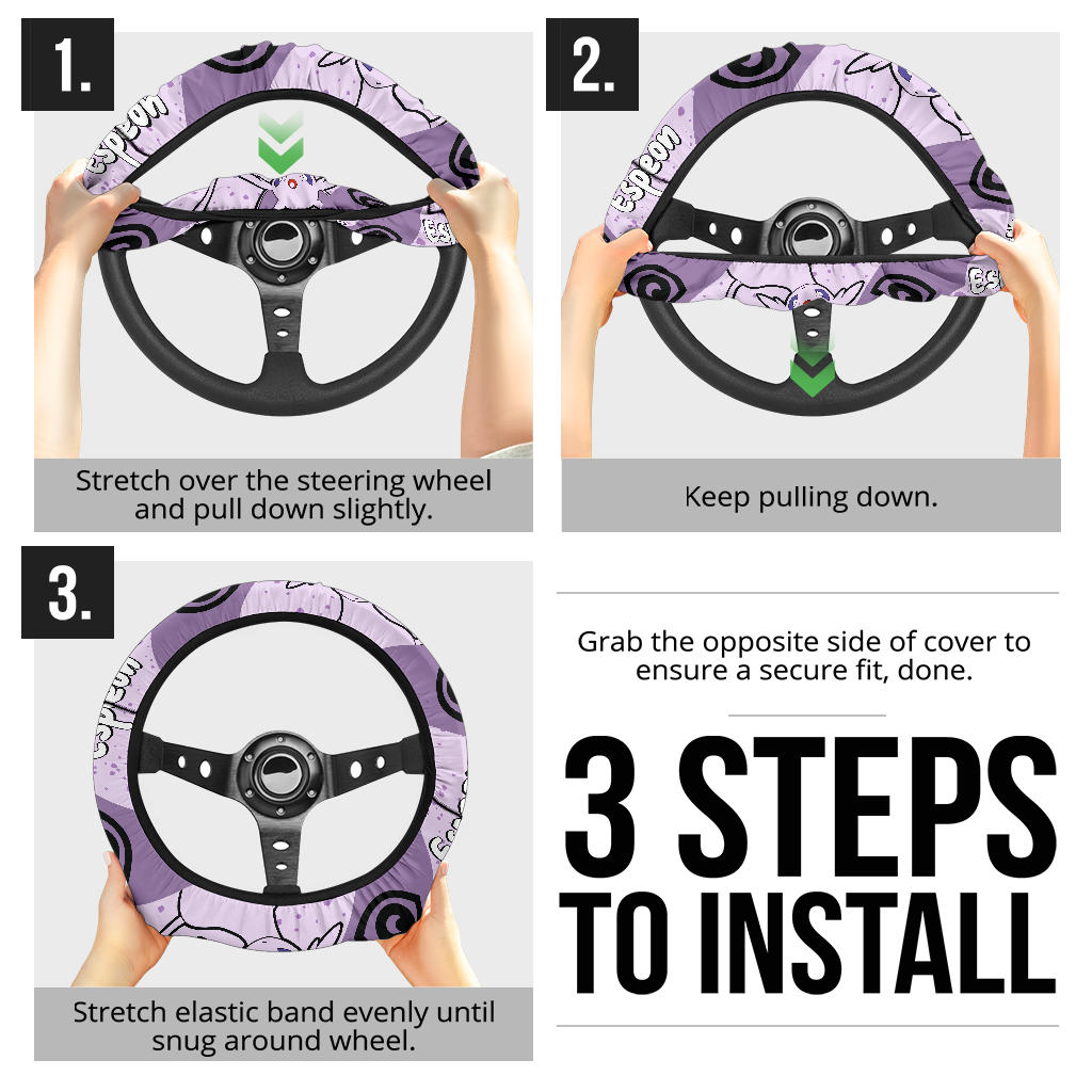 Espeon Steering Wheel Cover