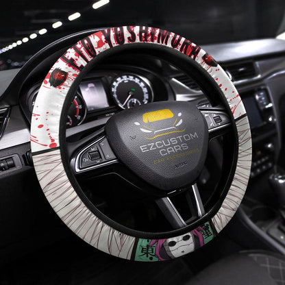 Eto Yoshimura Anime Steering Wheel Cover Custom Tokyo Ghoul Anime Car Accessories