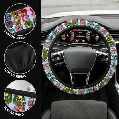 Every Eevee evolution Car Steering Wheel Cover
