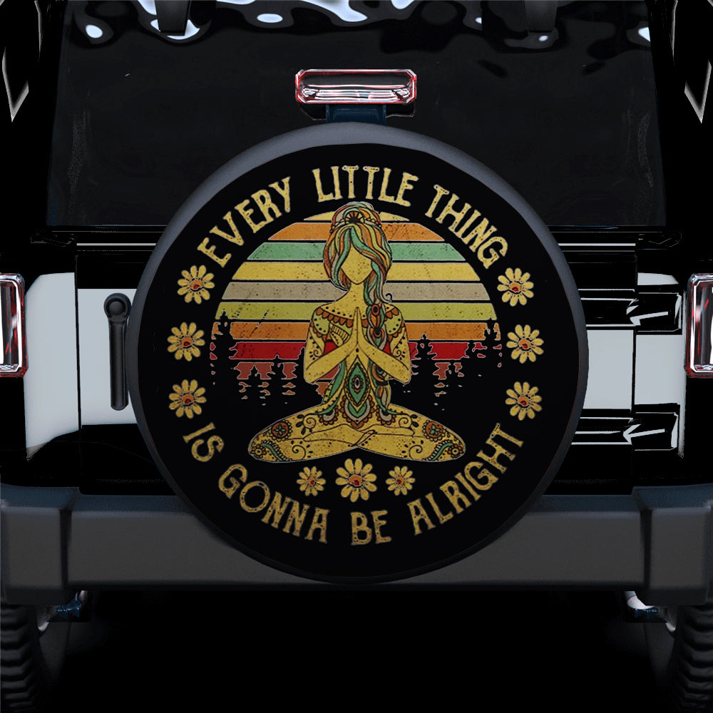 Every Little Is Gonna Be Alright Car Spare Tire Cover
