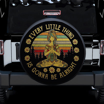 Every Little Is Gonna Be Alright Car Spare Tire Cover