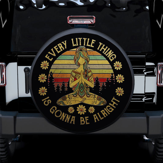 Every Little Is Gonna Be Alright Car Spare Tire Cover