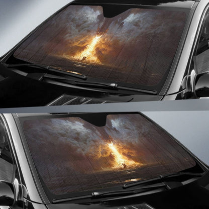 Evil Dragon Attack Cool Sun Shade amazing best gift ideas 2020 Universal Fit 174503