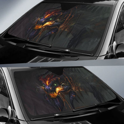 Evil Dragon HD Sun Shade amazing best gift ideas 2020 Universal Fit 174503