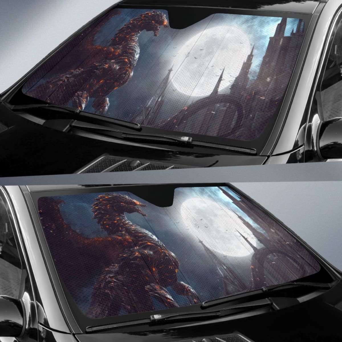 Evil Dragon Sun Shade amazing best gift ideas 2020 Universal Fit 174503