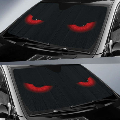 Evil Eyes Car Auto Sun Shades Universal Fit 051312