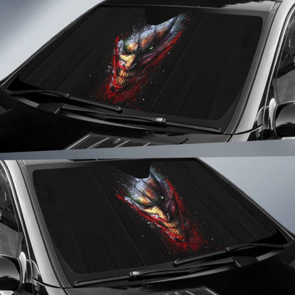 Evil Joker Sun Shade amazing best gift ideas 2020 Universal Fit 174503