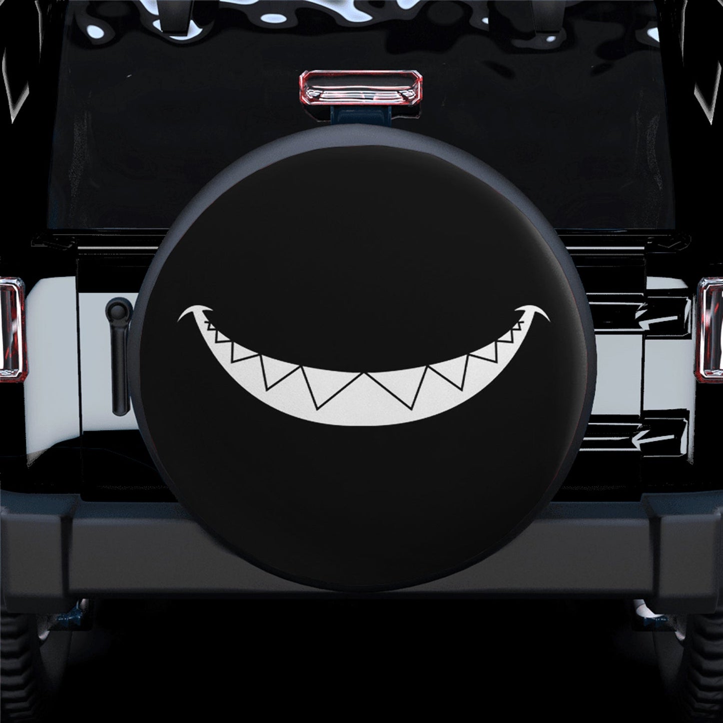 Evil Smile Spare Tire Cover