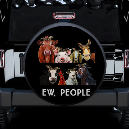 Ew People, Farm Animals Car Spare Tire Cover