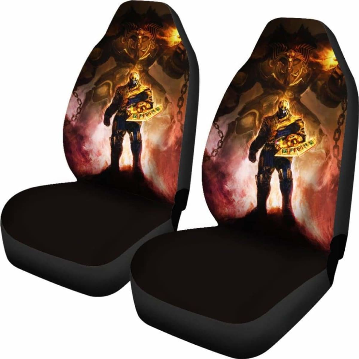 Exodia The Forbidden One And Thanos Seat Covers 101719 Universal Fit