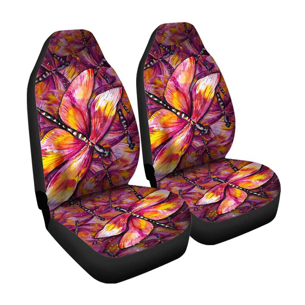 Exotic Dragonfly Car Seat Covers Custom Car Accessories