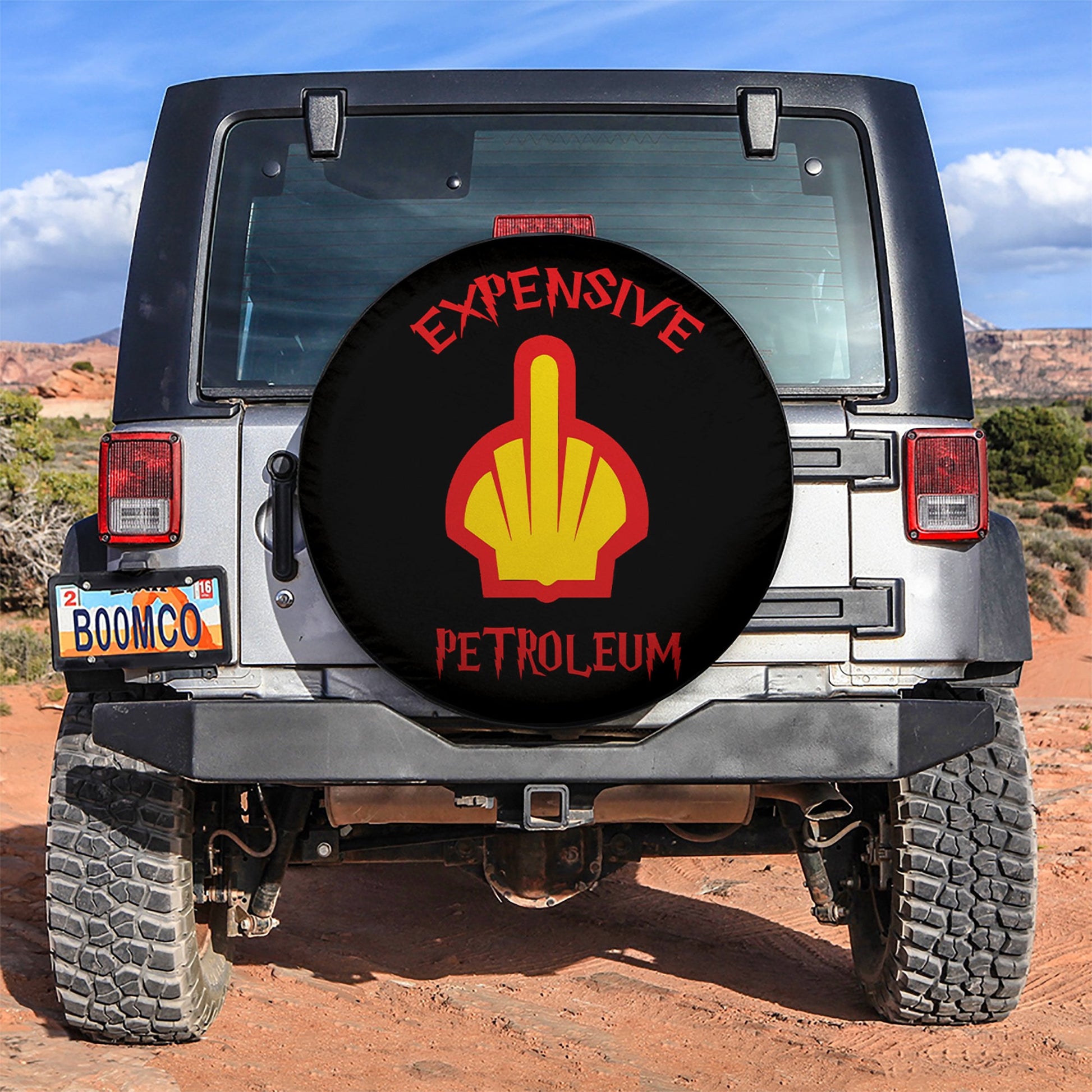Expensive Petroleum Car Spare Tire Cover