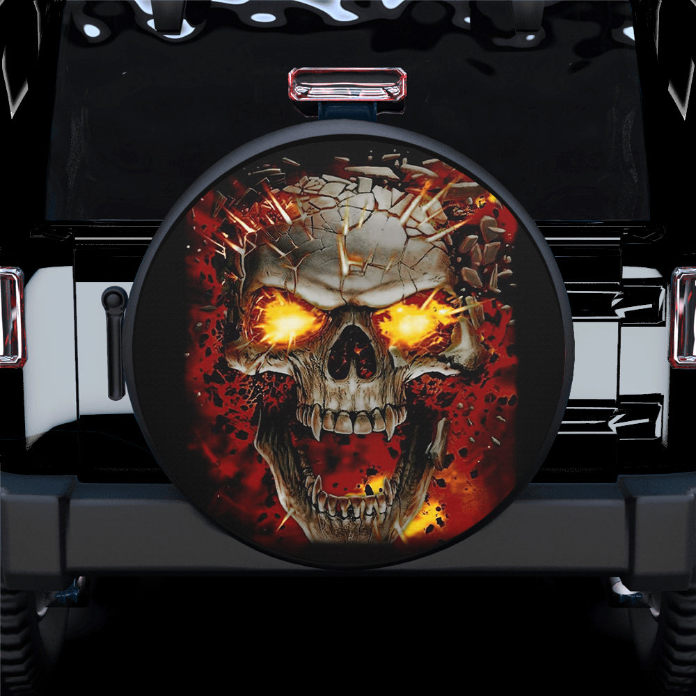 Explow Skull Car Spare Tire