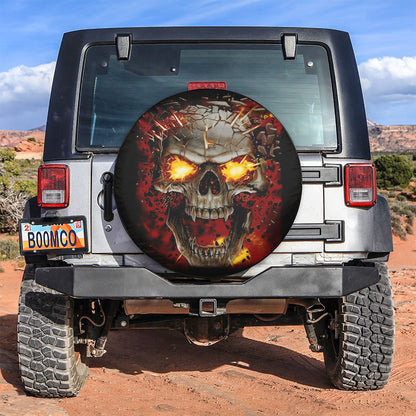 Explow Skull Car Spare Tire