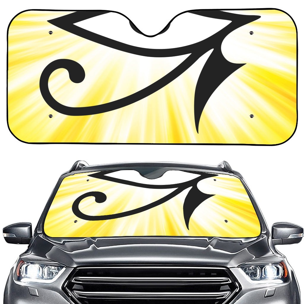 Eye Of Horus Symbol Print Car Windshield Sun Shade