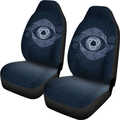 Eye'S Odin With Raven In Viking Style Car Seat Covers Nn8 Universal Fit 215521