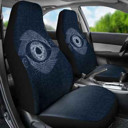 Eye'S Odin With Raven In Viking Style Car Seat Covers Nn8 Universal Fit 215521