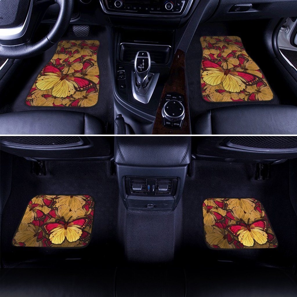 Fairy Butterfly Car Floor Mats Custom Butterfly Car Accessories