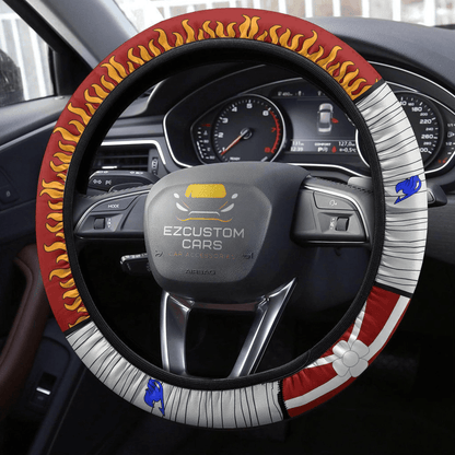 Fairy Tail Anime Steering Wheel Cover Erza Scarlet