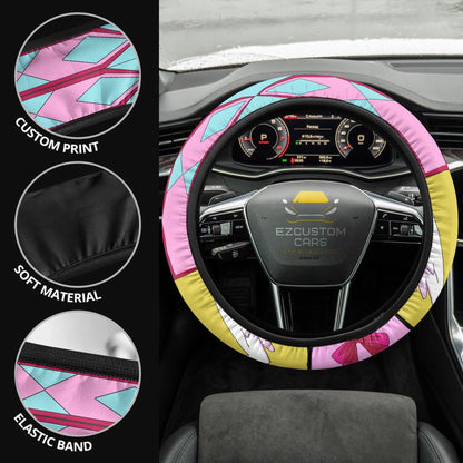 Fairy Tail Anime Steering Wheel Cover Mavis Vermillion