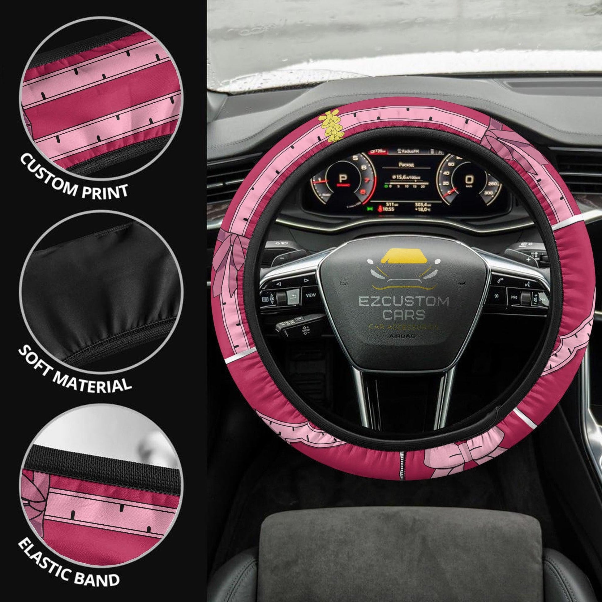 Fairy Tail Anime Steering Wheel Cover Mirajane Strauss
