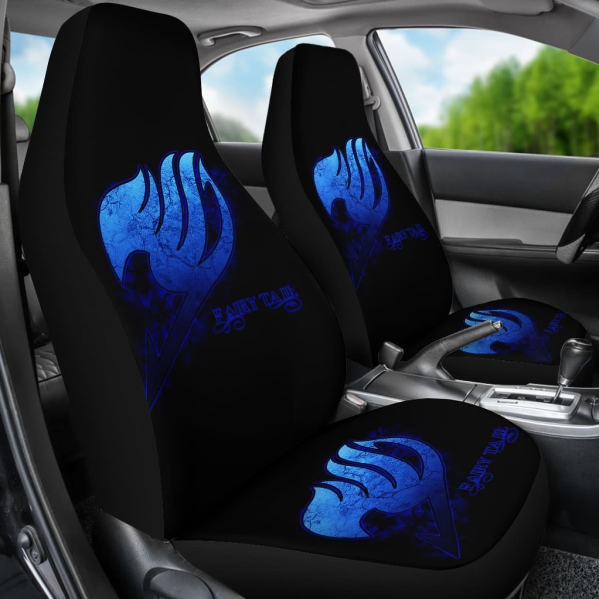 Fairy Tail Blue Symbol Seat Covers Amazing Best Gift Ideas 2020 Universal Fit 090505
