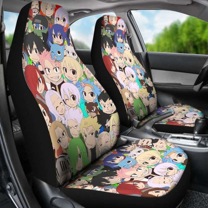 Fairy Tail Chibi Car Seat Covers Universal Fit 051312