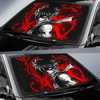 Fairy Tail Natsu Auto Sun Shades 918b Universal Fit
