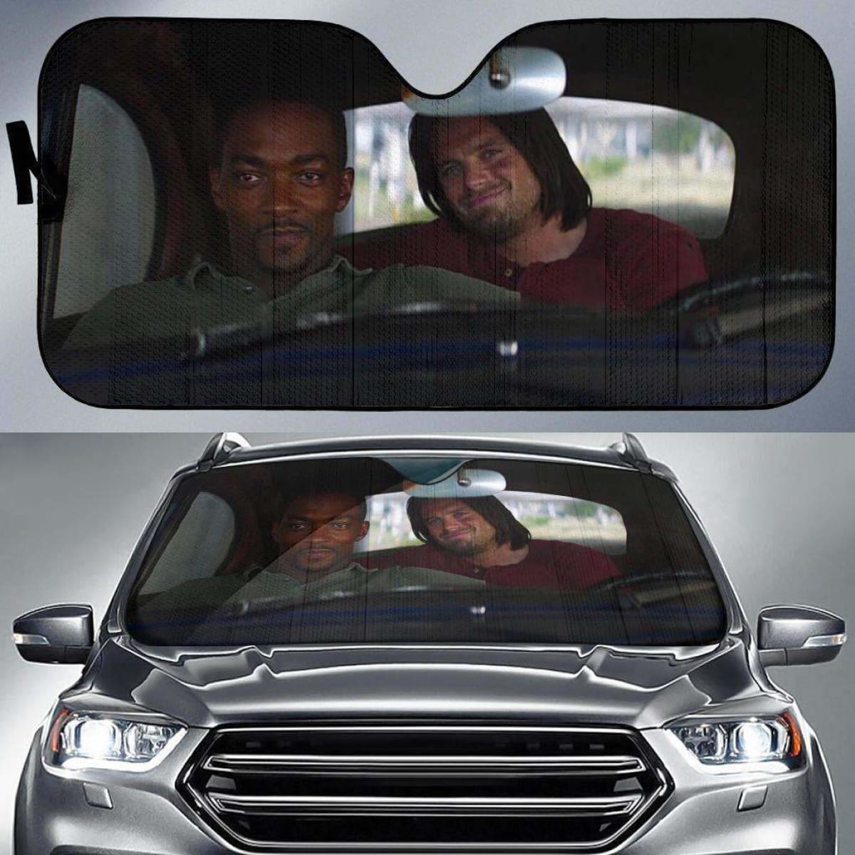 Falcon & Winter Soldier In Car Sun Shade Visor Universal Fit 174503