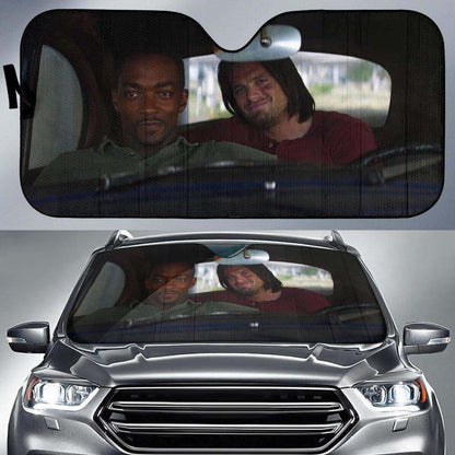 Falcon & Winter Soldier In Car Sun Shade Visor Universal Fit 174503