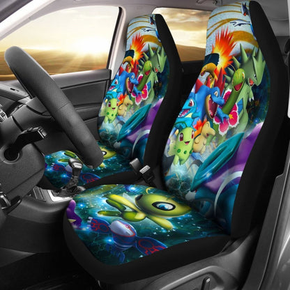 Fan Pokemon Movie Car Seat Covers Lt03 Universal Fit 225721