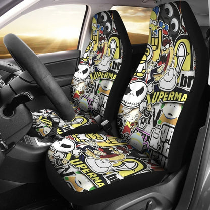 Favorite Character Cartoon Car Seat Covers Universal Fit 225721