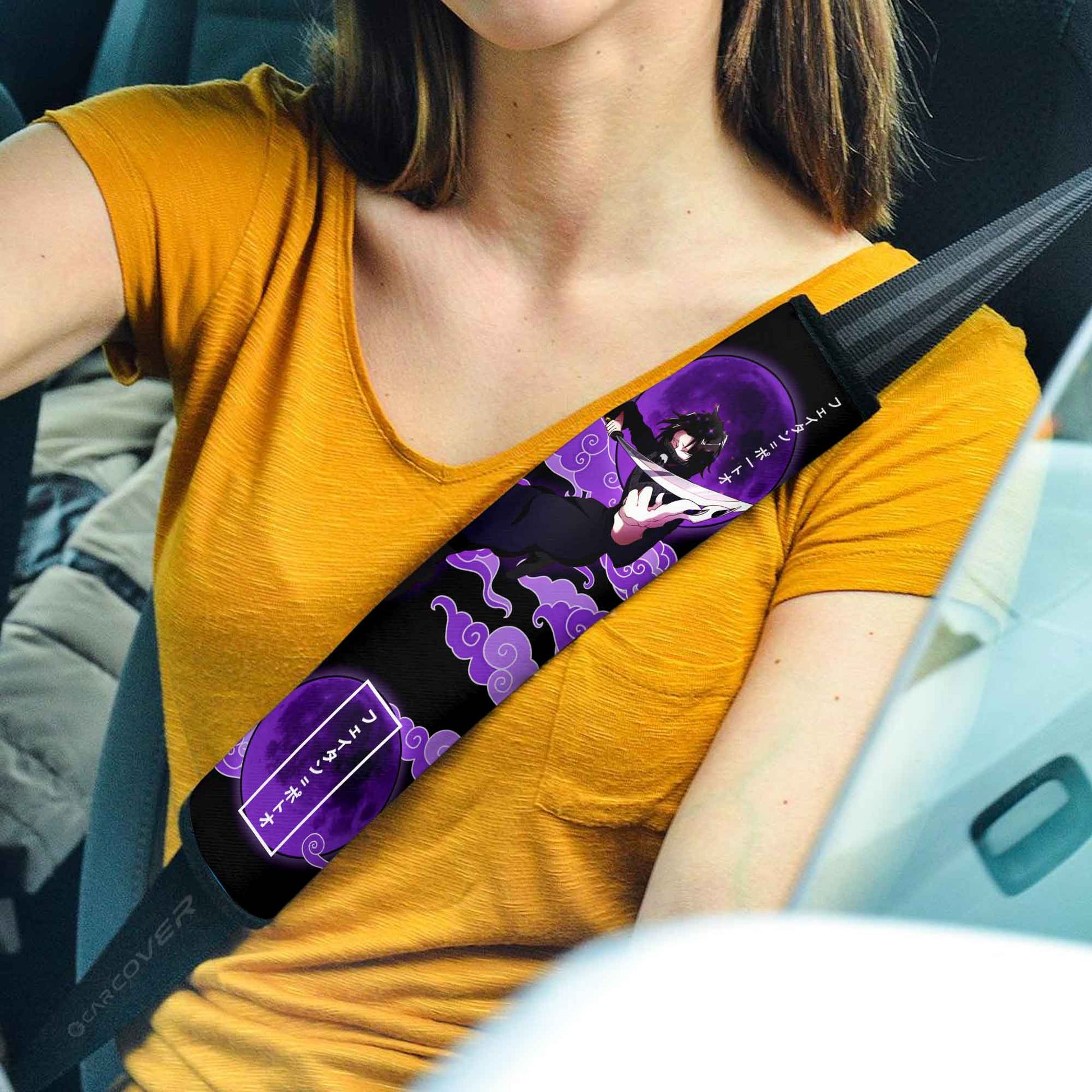 Feitan Pohtoh Seat Belt Covers Custom Hunter x Hunter Anime Car Accessories