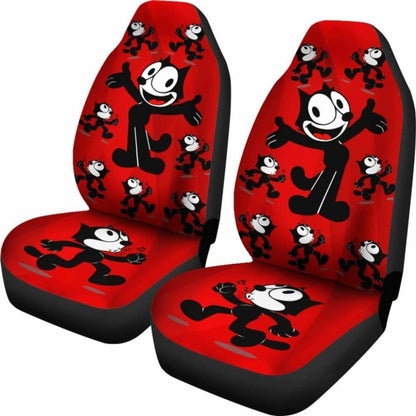 Felix The Cat Red Car Seat Covers Universal Fit 053012