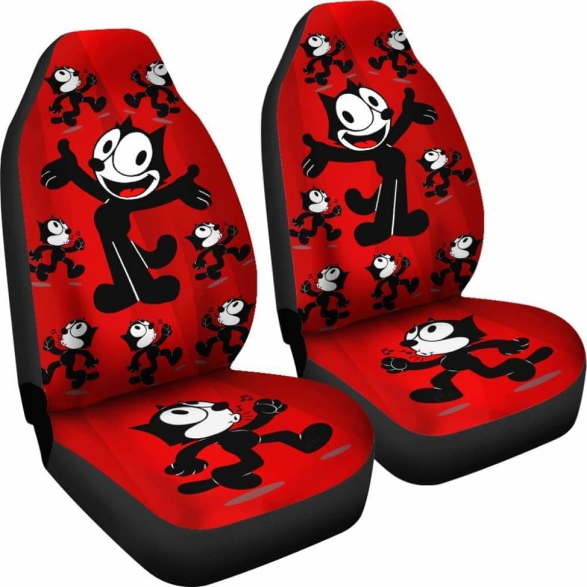 Felix The Cat Red Car Seat Covers Universal Fit 053012
