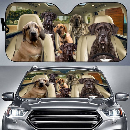 Fila Brasileiro Car All Over Printed 3D Sun Shade