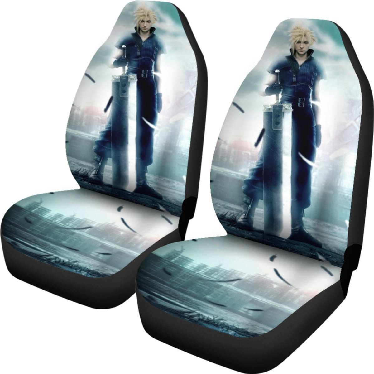 Final Fantasy Vii Advent Children Seat Covers Amazing Best Gift Ideas 2020 Universal Fit 090505