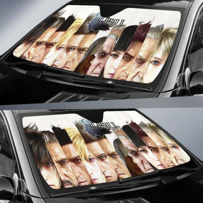 Final Fantasy XV Car Sun Shade 918b Universal Fit