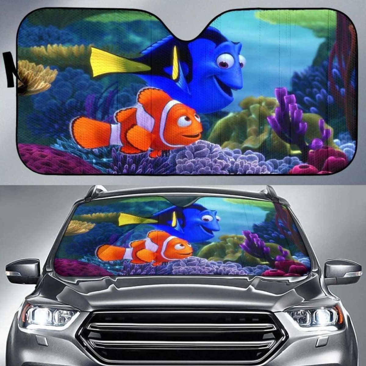 Finding Nemo 3D Car Auto Sun Shades Universal Fit 051312