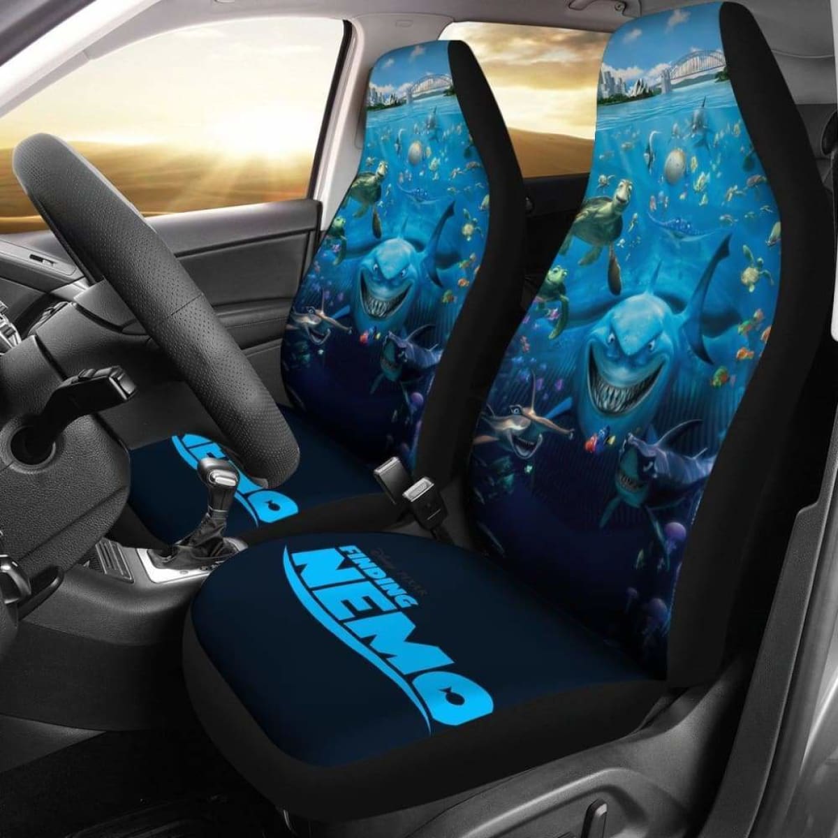 Finding Nemo Fish Seat Covers 101719 Universal Fit