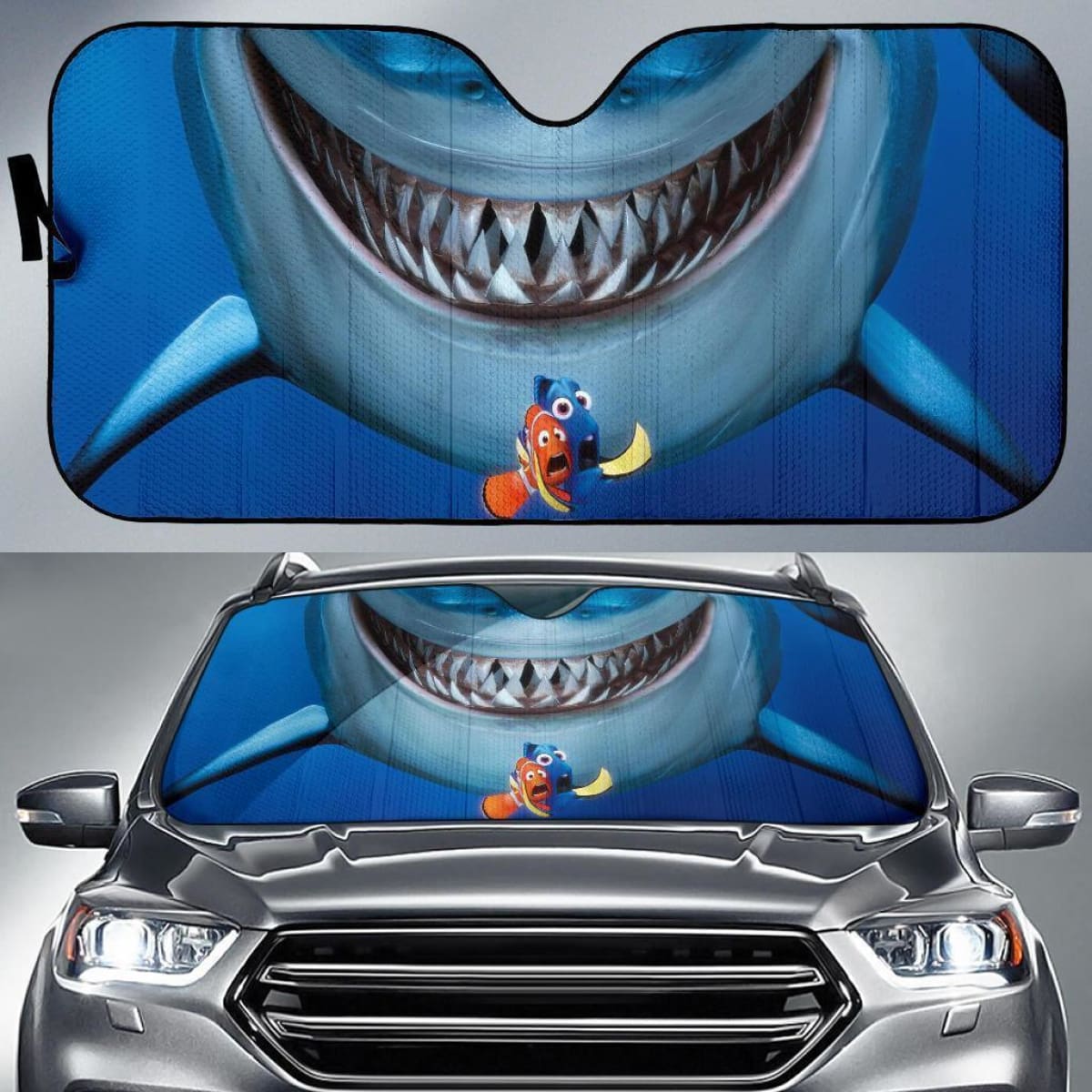 Finding Nemo Funny Auto Sun Shade Fan Gift Universal Fit 174503
